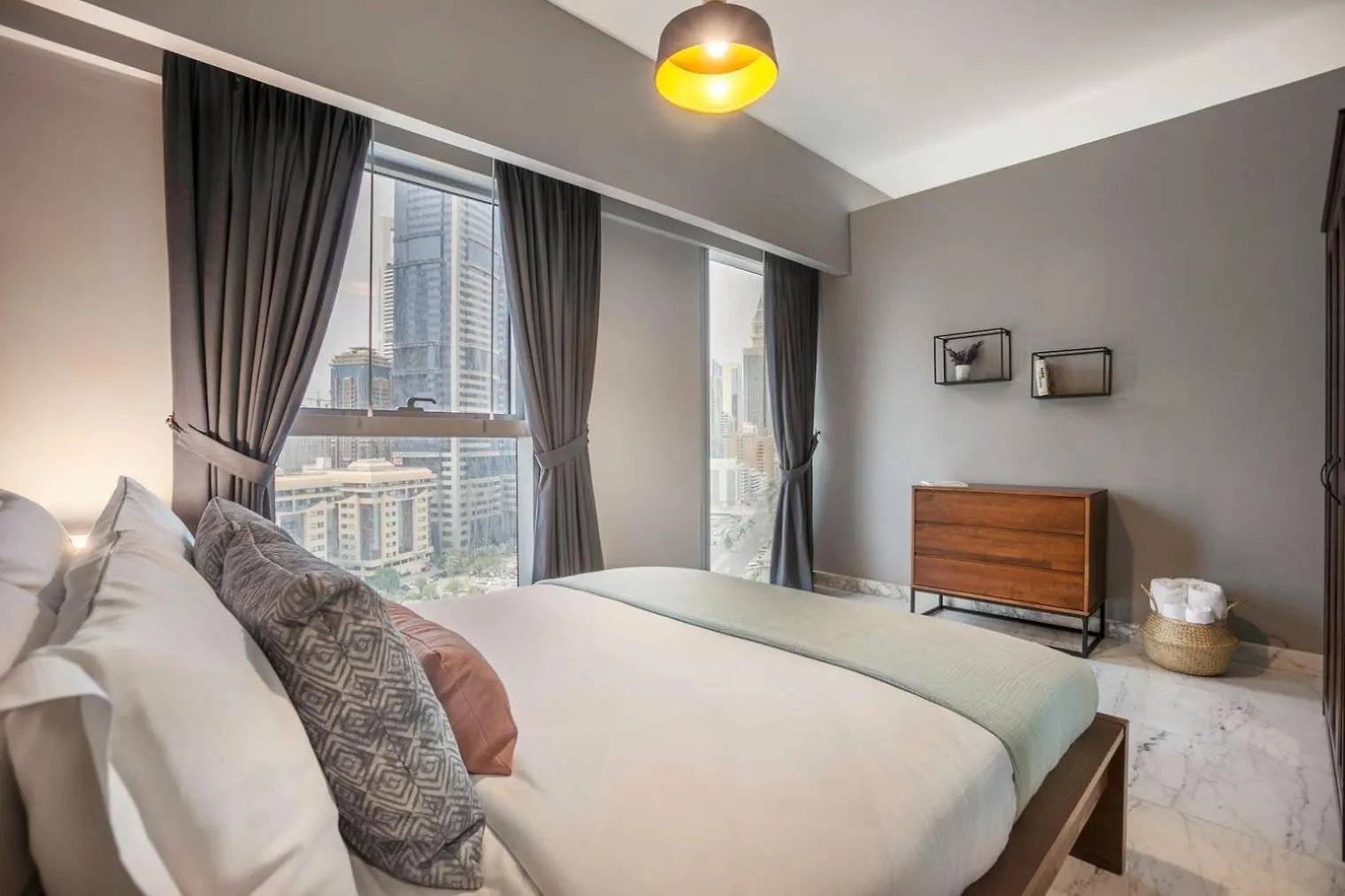 Apartment Blueground Difc City View Pool Gym Dxb-433 Dubai