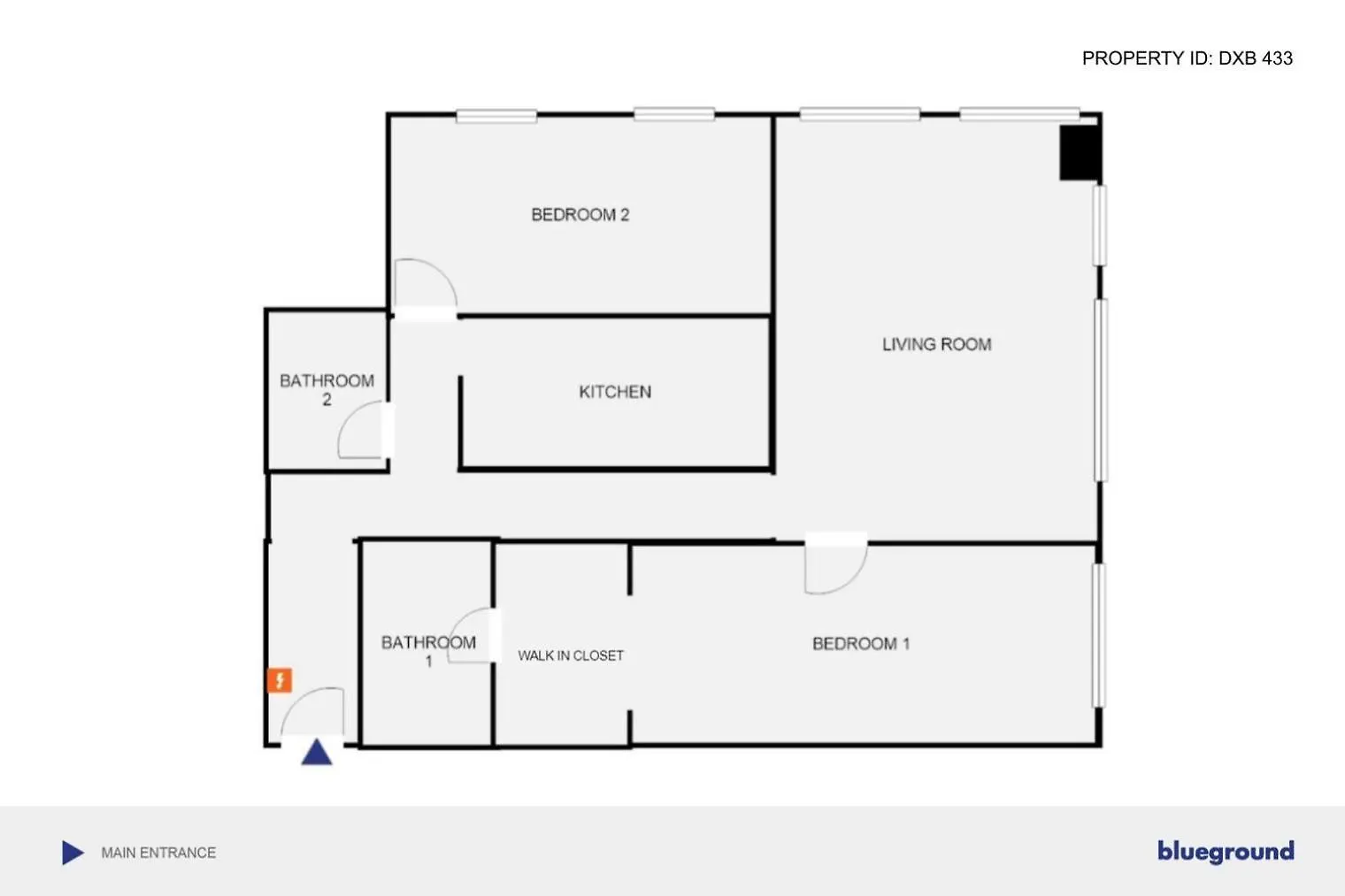 Blueground Difc City View Pool Gym Dxb-433 Dubai Birleşik Arap Emirlikleri