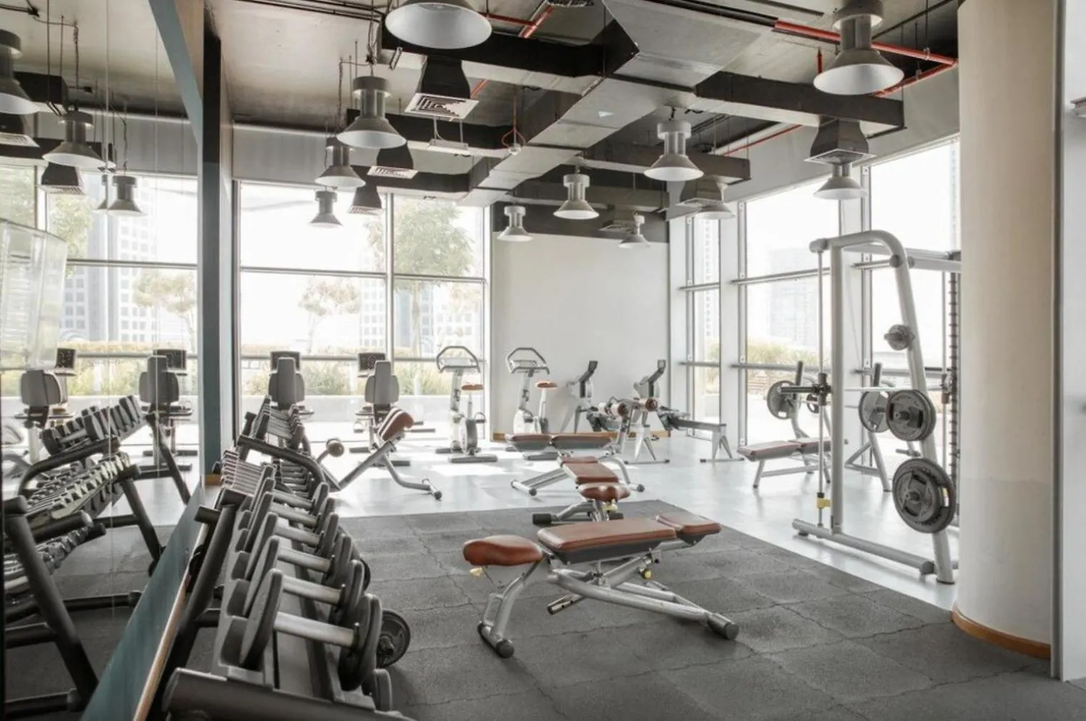 Daire Blueground Difc City View Pool Gym Dxb-433 Dubai