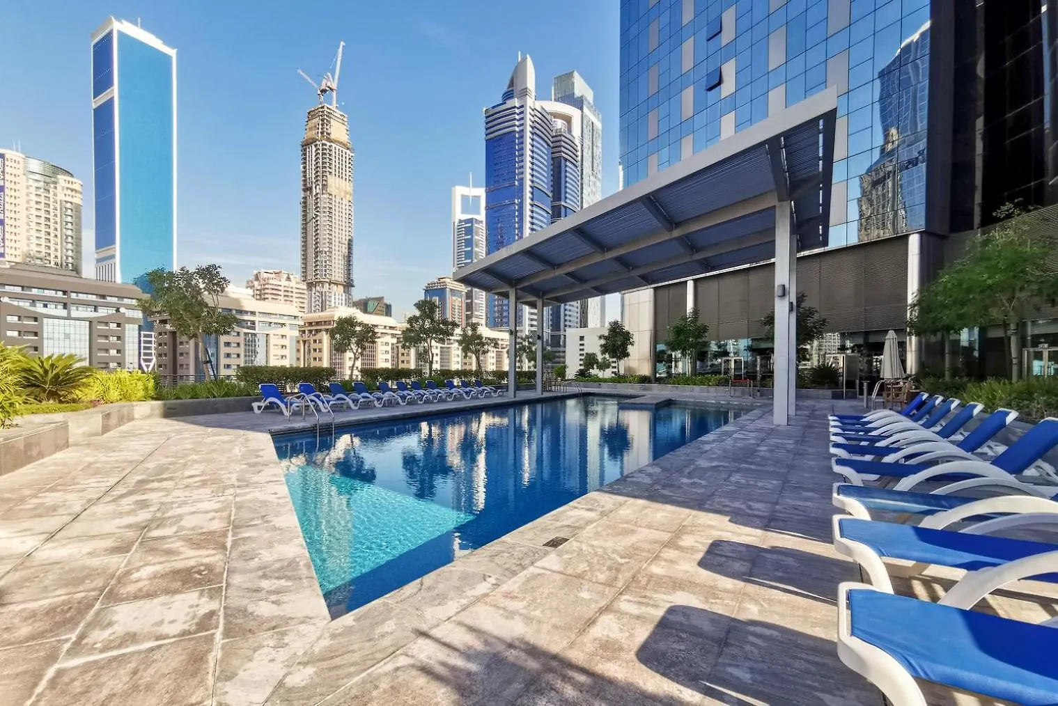 Daire Blueground Difc City View Pool Gym Dxb-433 Dubai