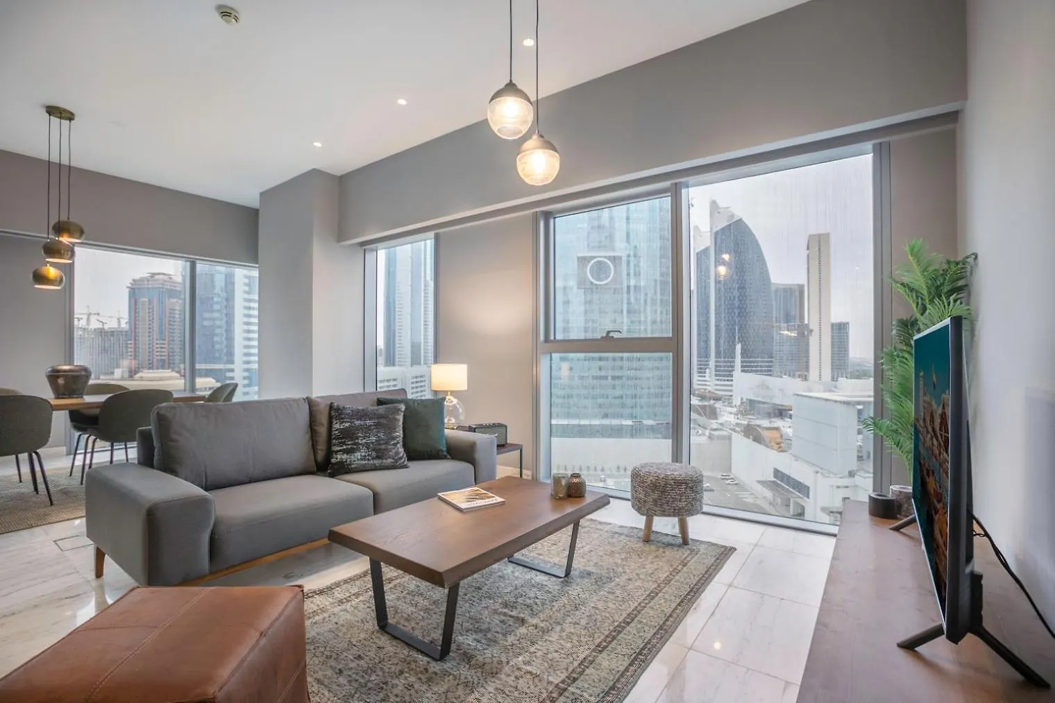 Blueground Difc City View Pool Gym Dxb-433 Dubai